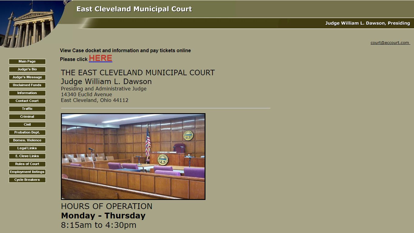 East cleveland court